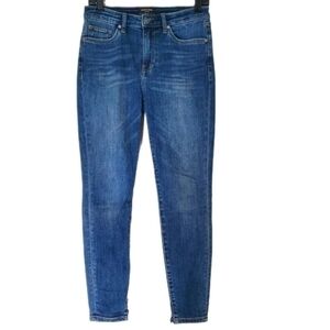 Earnest Sewn Women's Madison Mid Rise Stretch Denim Skinny Jean